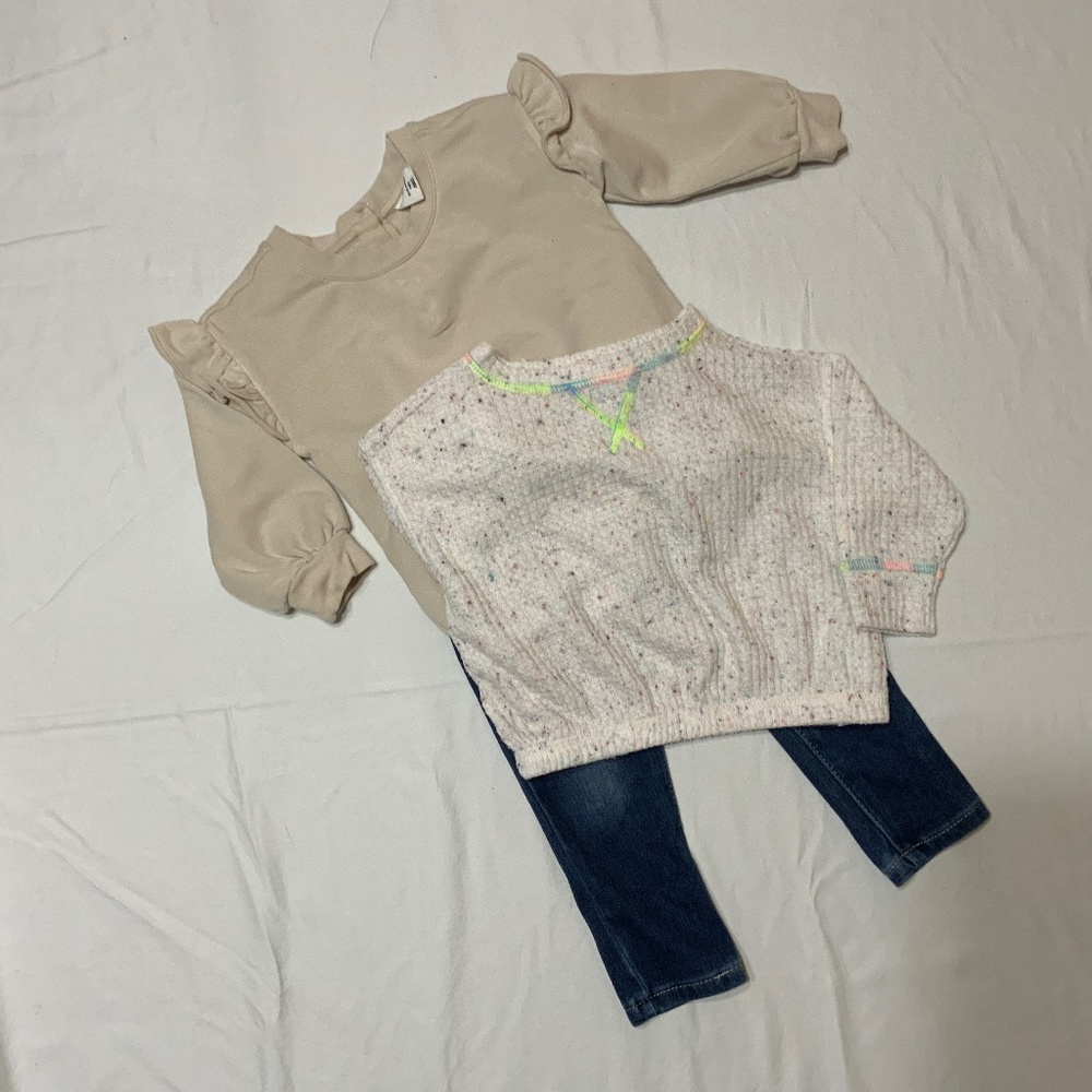 3pc Infant girls outfit